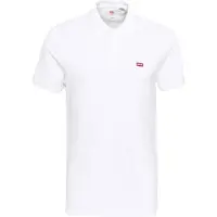 Levi's para homem. 35883-0003 Polo Hm branco (S), Casual, Algodão, Manga curta