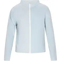 Hoona Casaco em moletão azul pastel