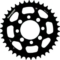 Supersprox Roda Dentada Traseira Steel Kawasaki 420x38 Rfe801x38blk