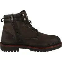 Dockers Botas com atacadores cinzento escuro / prata