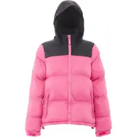 Libbi Casaco de inverno rosa / preto