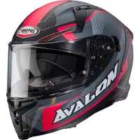 Caberg Ótica Avalon X Capacete integral Preto/Cinzento/Vermelho L unissexo