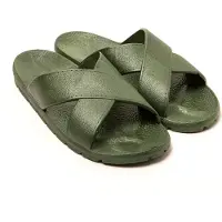 Brasileras Sapato aberto 'Loopz' verde escuro