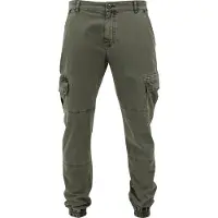 Urban Classics Calças Washed Cargo Twill