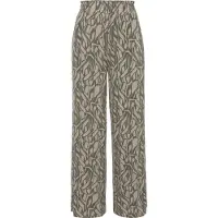 Buffalo Calças taupe / verde escuro