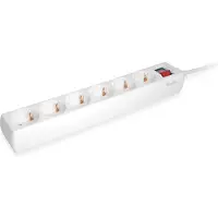 Equip Régua De Energia 245552 6 Plugues 1.5 M