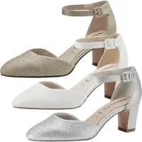 Tamaris Sapatos de salto prata