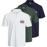 Jack & Jones Camisa navy / abe / branco