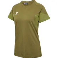 Hummel Camisa funcionais 'Travel' lima / oliveira / branco