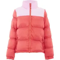 Libbi Casaco de inverno cor-de-rosa / vermelho claro