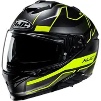 HJC i71 Iorix MC3HSF Capacete Integral Mate/Preto/Amarelo 2XL
