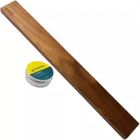 Eden tira para facas magnética madeira de acácia, 50 x 6 cm com cera de abelha Skerper
