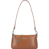 LANCASTER PARIS Mala de ombro 'Lancaster Sac cuir Suave Even Camel' castanho