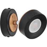 Osram Spot de teto LED PLUTO, preto, 1 spot, 3.000 K