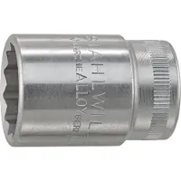 Stahlwille Soquete De 12 Pontos 50a 1/2´´ 1.1/8´´ 45 Mm