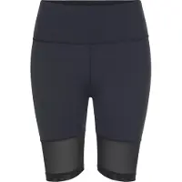 LASCANA Calças de desporto azul escuro / branco