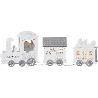 Star Trading Luz decorativa LED de Natal como um comboio de Natal
