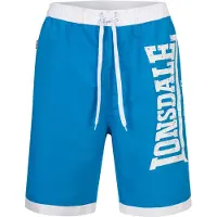 Lonsdale Calções de banho 'Clennell' azul / branco