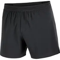 Salomon - Vestuário trail corrida - Sense Aero Stow 5" M Deep Black para Homem - Tamanho XL - Preto