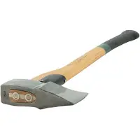 Adler Super Splitter, verde-preto, machado de rachar