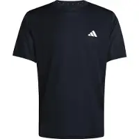 Adidas Camisa funcionais 'Essentials' preto / branco