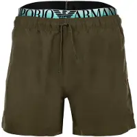 Emporio Armani para homem. EM000686_AF20432 Fato de banho verde Princ (XL), Beachwear, Poliéster