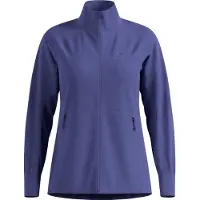 Odlo - Vestuário ski nórdico mulher - Jacket Essentials Warm W Skipper Blue para Mulher - Softshell - Tamanho S - Violeta