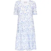 Usha Vestido azul / offwhite