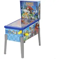 Colorbaby Jogo De Fliperama Sonic Mini Pinball Com Luzes 22x15x22 Cm