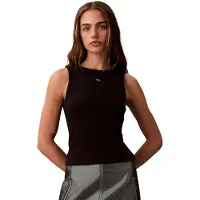 Calvin Klein Top 'Tank' preto / branco