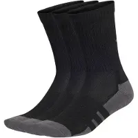 Adidas Meias de Cano Médio CLIMACOOL Essentials – 3 pares