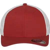 Flexfit Boné vermelho / branco