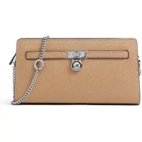 Michael Kors para mulher. 32F5SNXC0L Bolsa de ombro ultra-pequena Hamilton Moderne (OSFA), Marrom, Casual, Pele