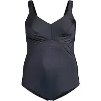 Swim By Zizzi Fato de banho 'SRIKA' preto