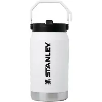 Stanley The IceFlow Jug Flip Straw 2.0 64oz, Chalk 10-13085-0211 garrafa térmica com palhinha, 1.9L