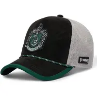 Capslab Boné 'Gorra negra slytherin hp2 sly trucker cap' preto