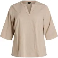 Zizzi Blusa 'Cananna' bege