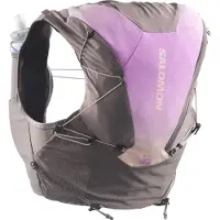 Salomon - Mochilas trail - Adv Skin 12 Gradient Set W Iron/Shadow Gray para Mulher - Tamanho XS - Rosa