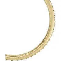 Fossil Anello Ellis Pavé Placcato Oro Jf04686710 59 Mm — Anello