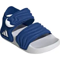 Adidas Sapatos abertos 'ADILETTE' azul escuro / branco