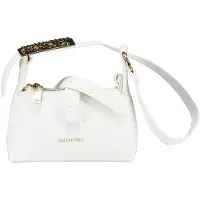 Valentino para mulher. VBS9N513G Saco de ombro branco (OSFA), Casual, Poliéster, Poliuretano