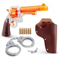 Zuru Pistola De 6 Dardos X-shot Velho Oeste Com Luzes E Sons 14.9x27.5x5.6 Cm