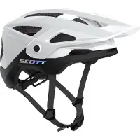 SCOTT - Capacetes BTT - Helmet Stego Plus (Ce) White Glossy/Black para Unissexo - Tamanho S - Branco