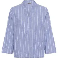 Culture Blusa 'Arletty' azulado / branco