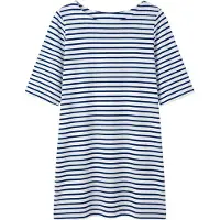 Imily Bela Vestido azul / branco