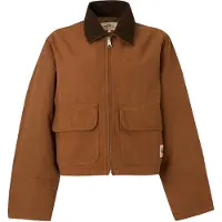 Carhartt WIP - Casacos mulher - Prescott Jacket W Hamilton Brown / Tobacco para Mulher - Tamanho M - Castanho