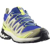 Salomon Sapatilha de corrida ' XA Pro 3D V9' azul escuro / cáqui / oliveira