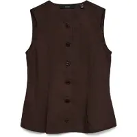 Vero Moda Colete 'VMSelma' chocolate