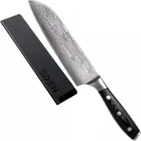 Eden Küchenmesser Eden Classic Damast santoku com Eden protetor de faca