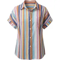 Imily Bela Blusa navy / salmão / vermelho / branco